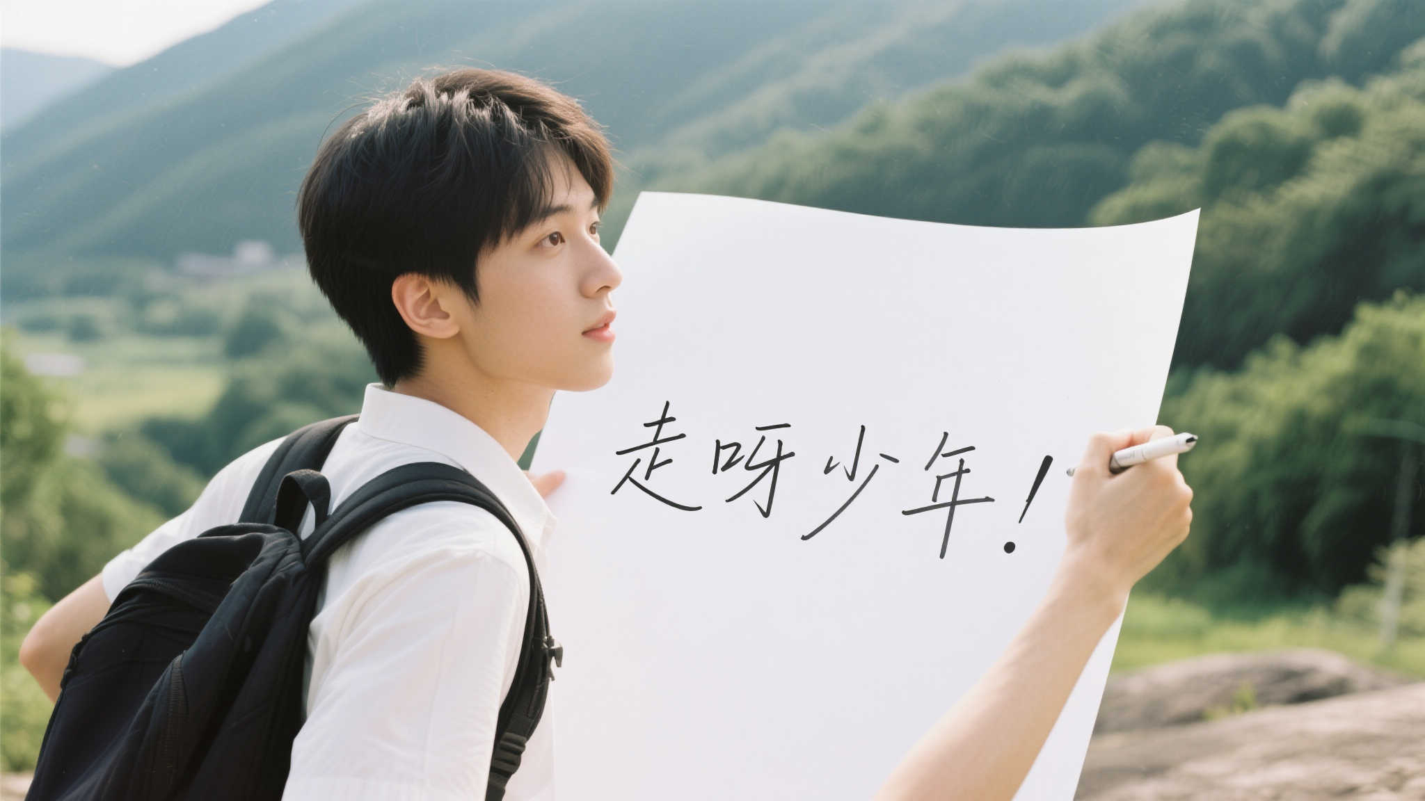 少年出发,迎向命运的风 少年出发,迎向命运的风